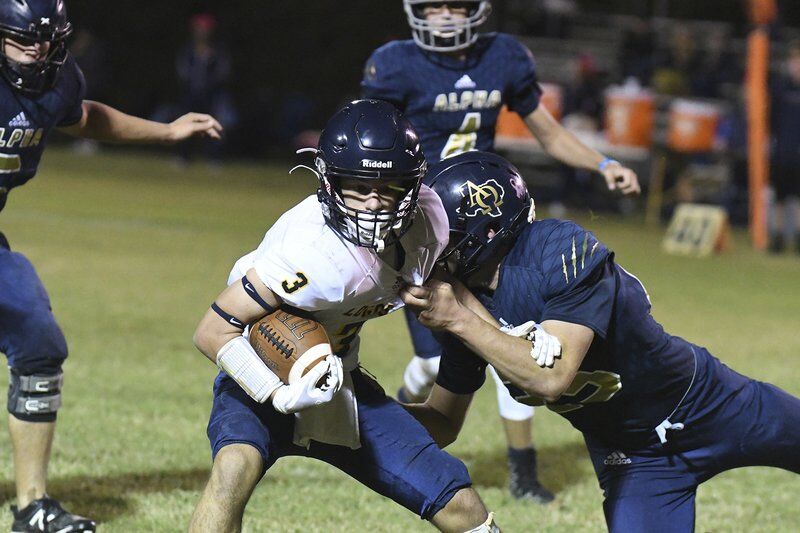 Strong defensive play helps Alpha Omega beat Logos Prep 44-8